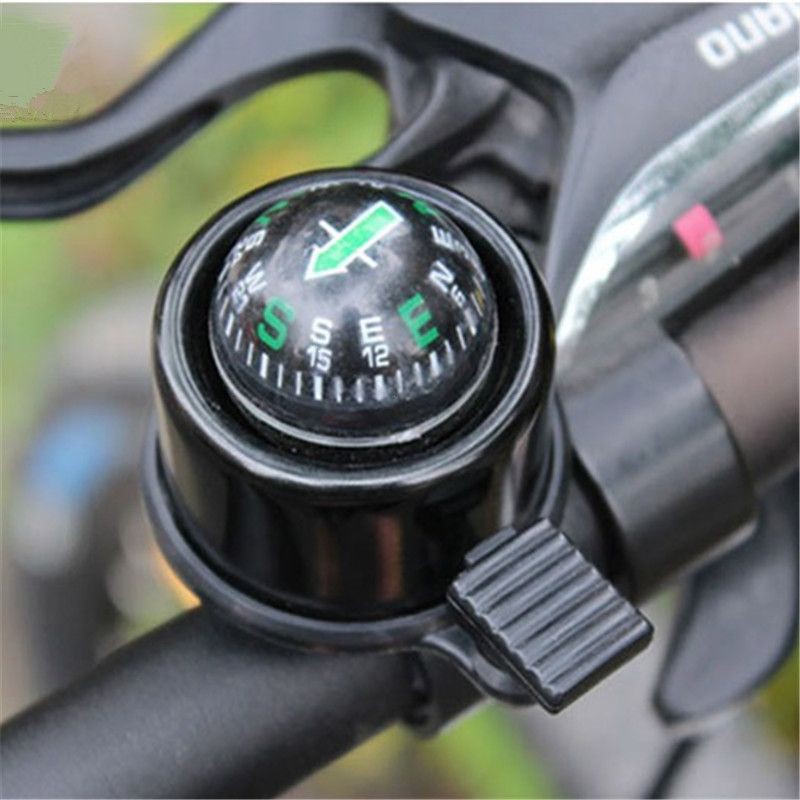 YGRETTE - Bicycle Compass with Trumpet Bell / Kompas Sepeda Klakson Horn Bel Bike Safety Warn