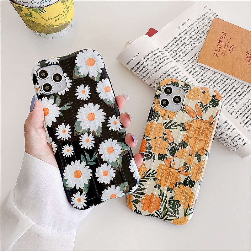 Soft Case Transparan Motif Bunga Daisy Gaya Korea Untuk Iphone X Xs Xr 11pro Max 7plus 8plus Se Se2 Shopee Indonesia