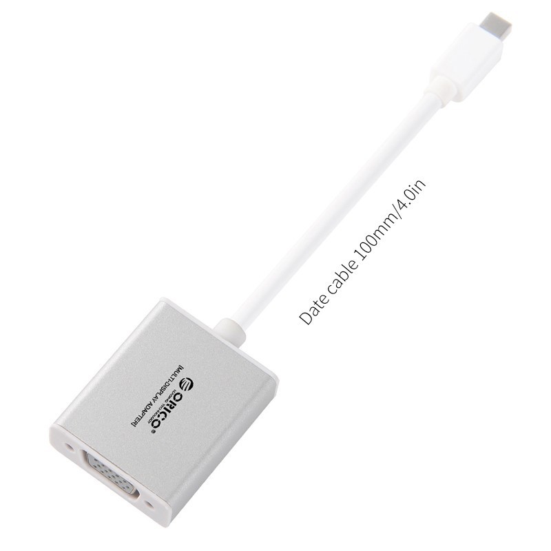 ORICO DMP3V Mini Displayport to VGA Adapter Built-in Cable 10 cm