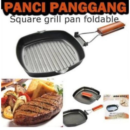 [OBJ] Panci Panggang Girll Pan Square 24cm