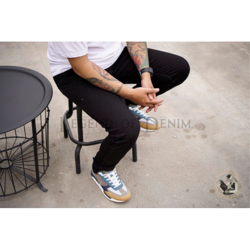 Celana Chino pria Slimfit Pria Formal Kantor Original Khaki Abu Cream Mocca Size 27-38