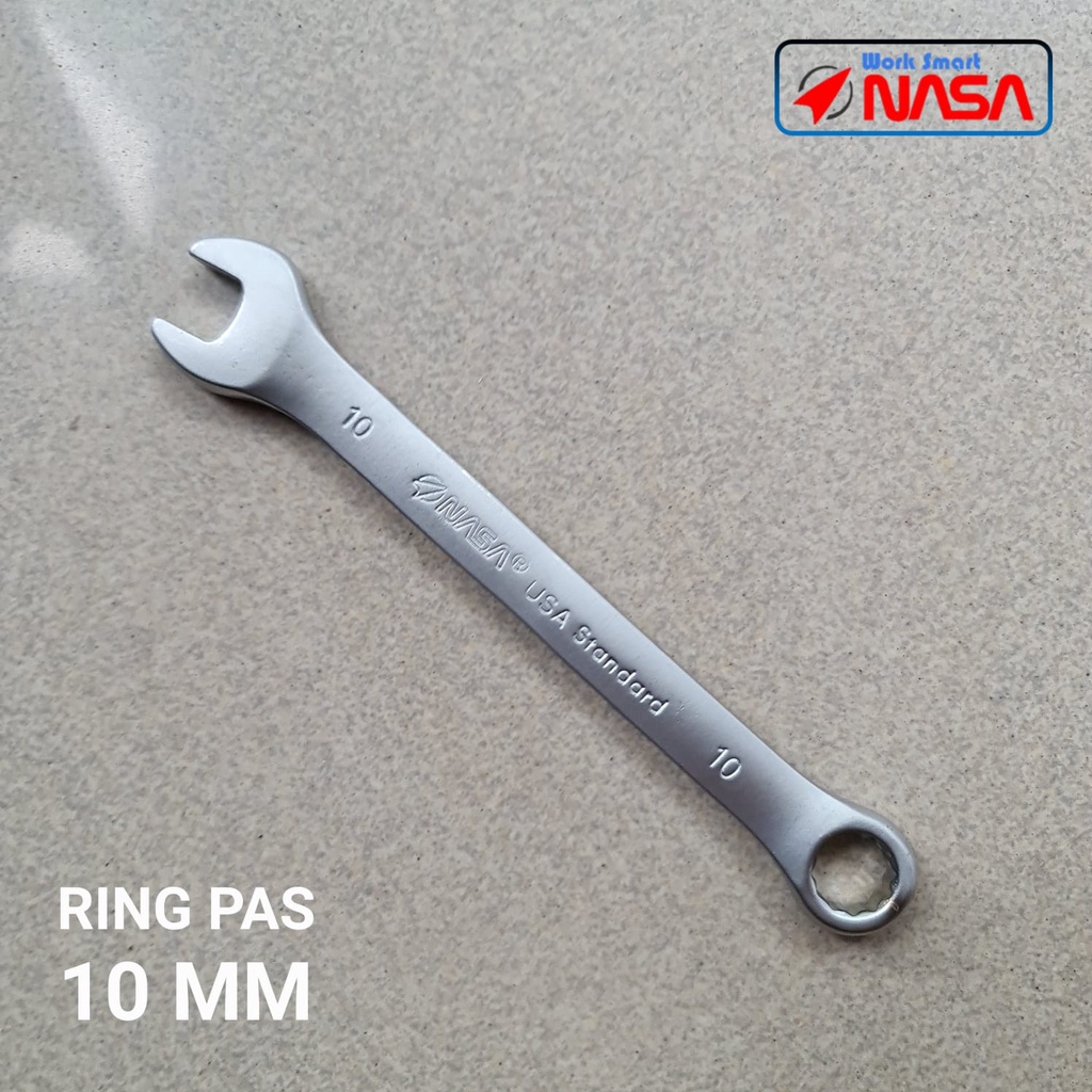 Kunci Ring Pas NASA CRV Satin 10 MM K3103