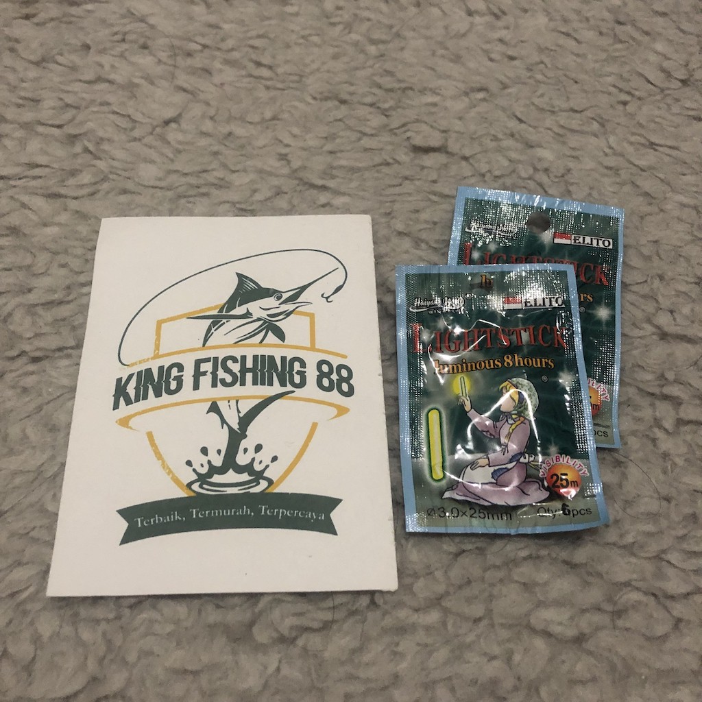 Light Stik Lightstick Stick Fosfor Pancing ELITO Harga Per 1 Bungkus Isi 6 pc Pancingan Terang Murah