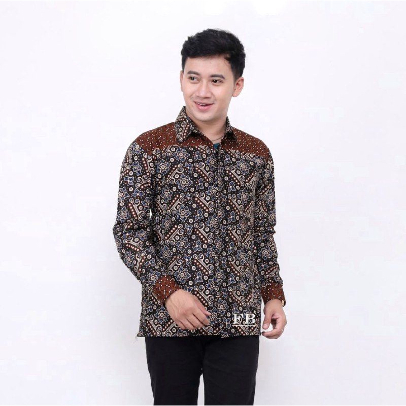 batik pria kemeja batik pria lengan pendek size m l xl xxl terlaris