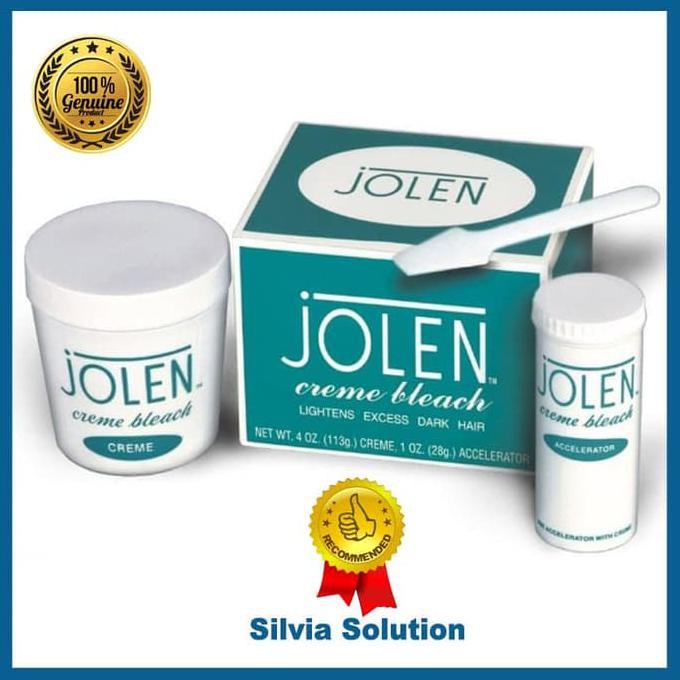 Tu85765-Terlaris-Sale Best Seller !!! Pencerah Bulu Kulit Badan Jolen Bleaching Original 100