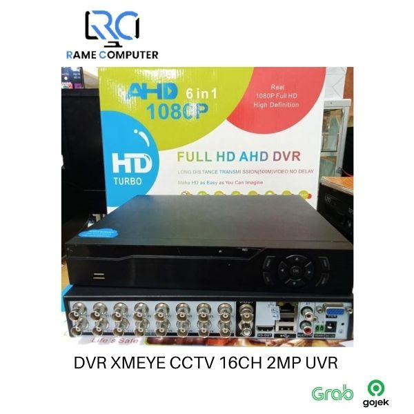 DVR XMEYE 16CH 1080P 2MP SUPPORT SEMUA JENIS KAMERA CCTV