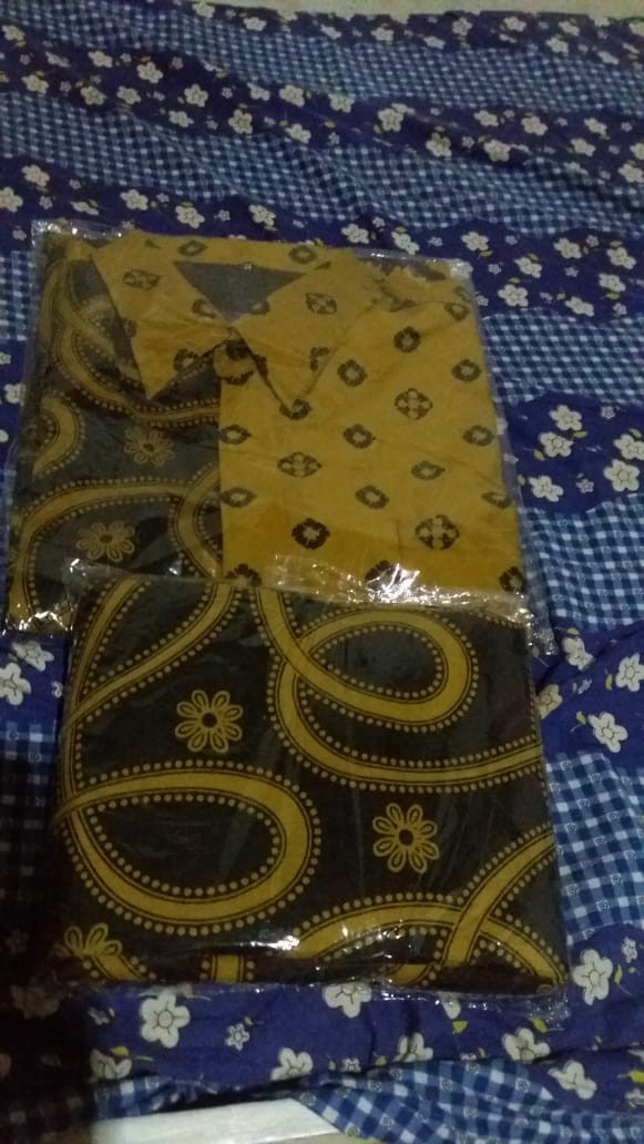 Set Sarkem Kemeja Pendek Lembusuro