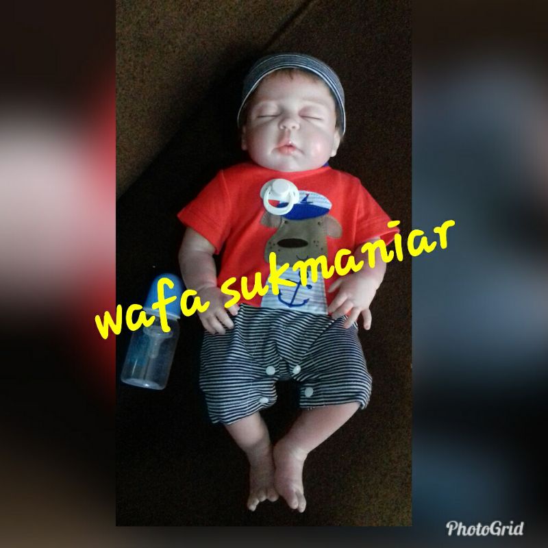 Boneka Bayi Reborn Doll Baby /Boneka Bayi Mirip Asli
