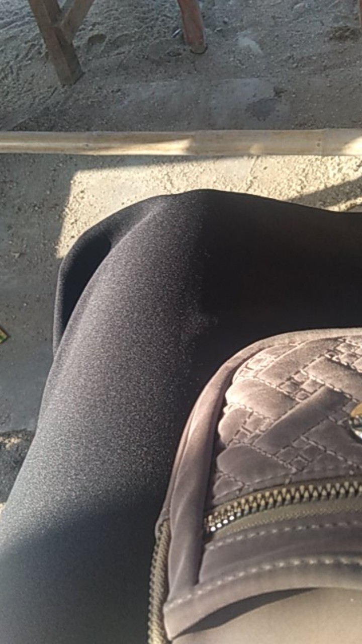 Outer Buketan Crem Kemeja Lengan Panjang M L Xl Xxl