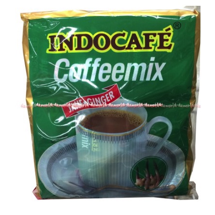 Kopi Indocafe Coffeemix 30sachet Indocafe Jahe Ginger Kopi mix Indocafe Hijau Indo Cafe Jahe Coffee Mix Kopi Jahe Sachet