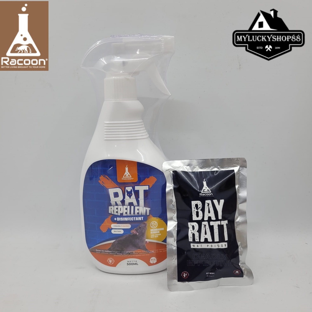 Racoon Rat Repellent Cairan Pengusir Tikus Tidak Beracun 500ml Bayratt