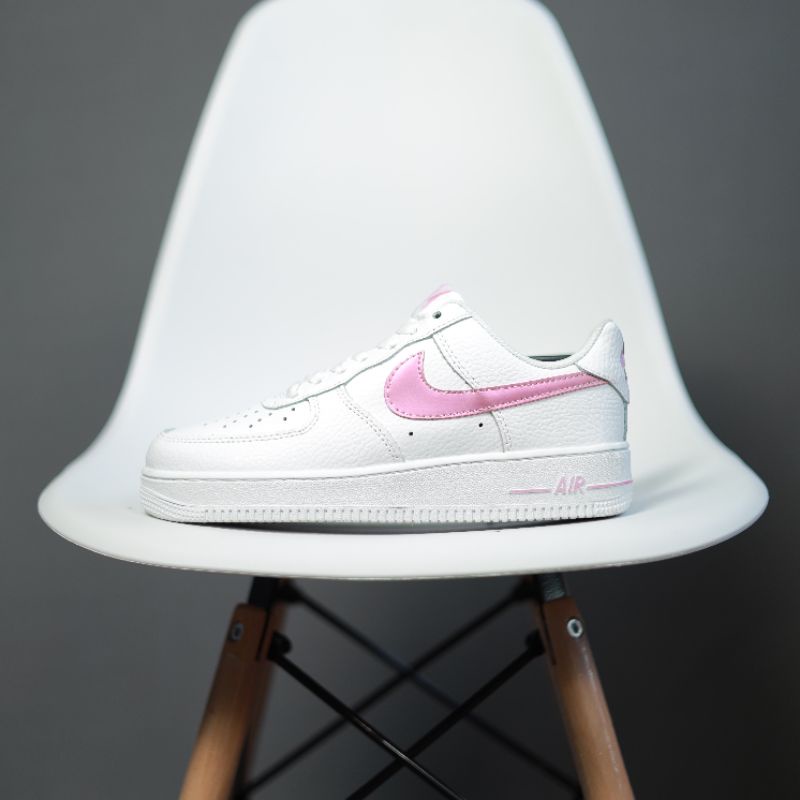AIR FORCE 1 WHITE PINK GLAZE WOMENS