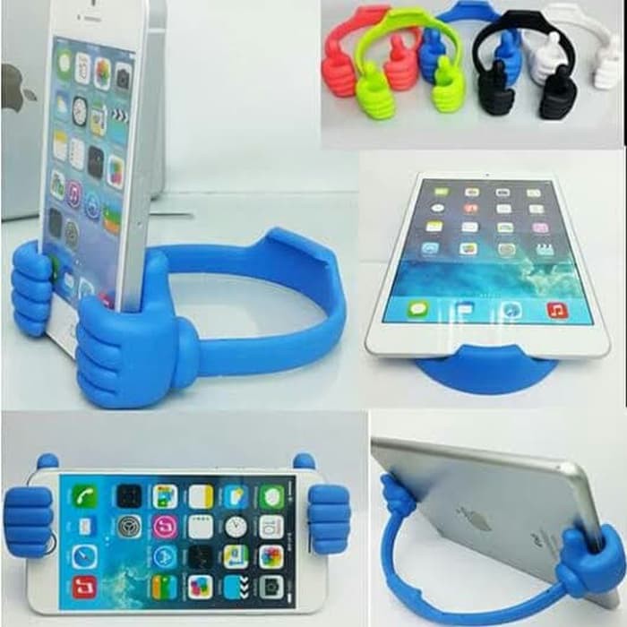 OK STAND / holder OKE HANDPHONE jempol sip penyangga hp smartphone pegangan unik thumb up