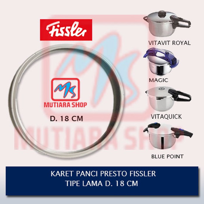 Sparepart karet panci presto fissler 18 cm
