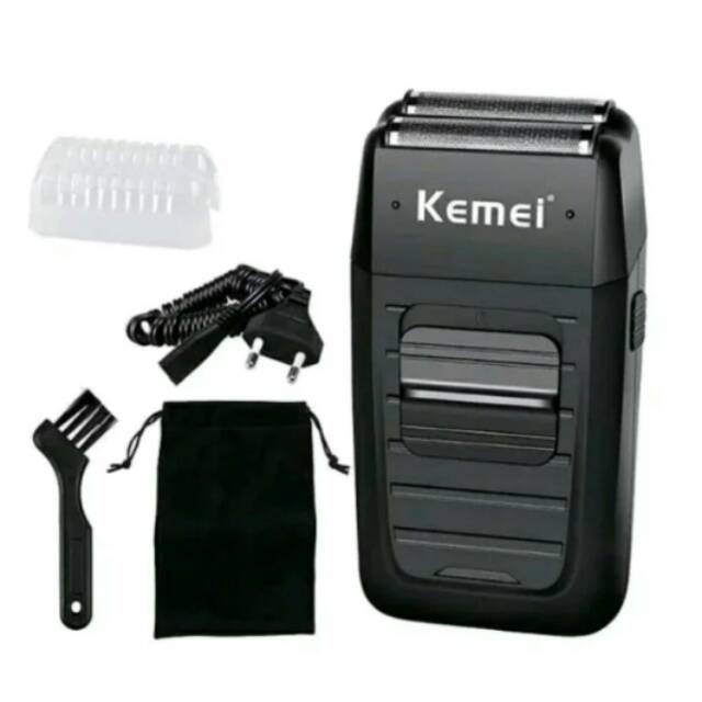 Kemei KM-1102 Isi 40 Pcs Dus Karton Shaver Cukur Jenggot Kumis