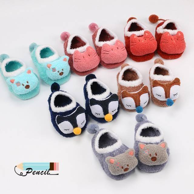 KK3-Kaos Kaki BULU 3D Anak Bayi Fleece