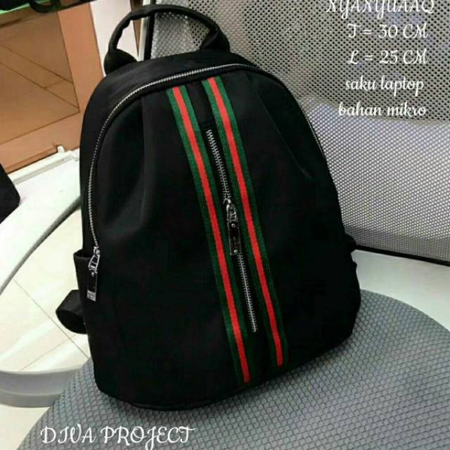 Backpack Gucci Nyanyuaq Tas Fashion Cewek Tas Ransel Bagus Tas Gendong Sekolah Anak Cewek Murah