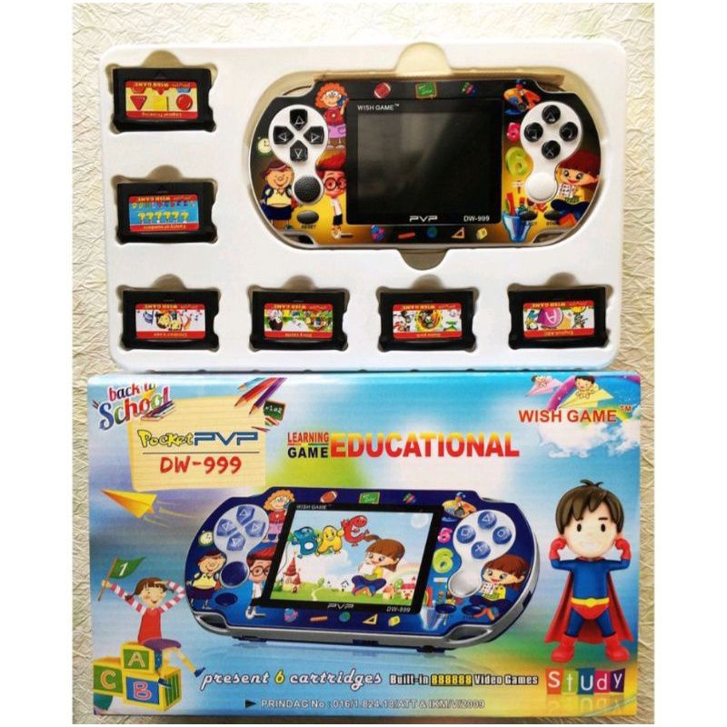 Gameboy portable PVP  EDUCATIONAL BELAJAR SAMBIL BERMAIN