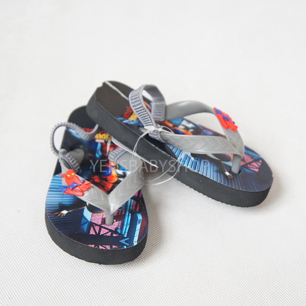 Sandal Capit Karet Anak Laki - Laki Motif Karakter