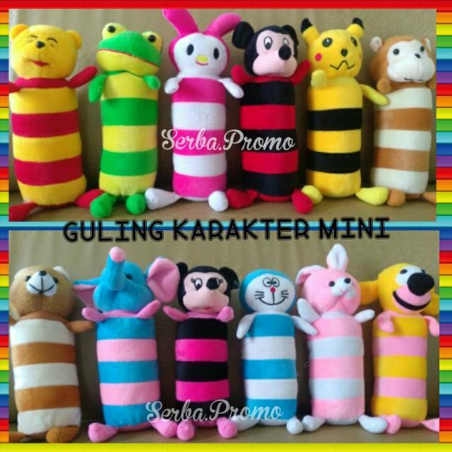 Guling karakter mini - Boneka Murah - Guling Baby - Guling Doraemon - Guling lucu