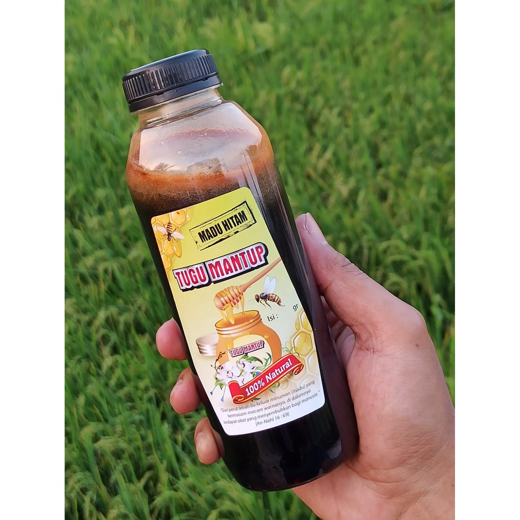 

Madu Herbal Hitam Pahit TUGUMANTUP 500 ml Imun Booster Suplemen Herbal dan Stamina Kesehatan