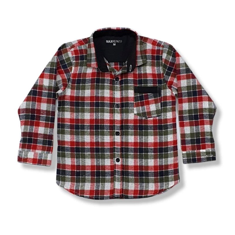 Vooto Kemeja Anak Flanel