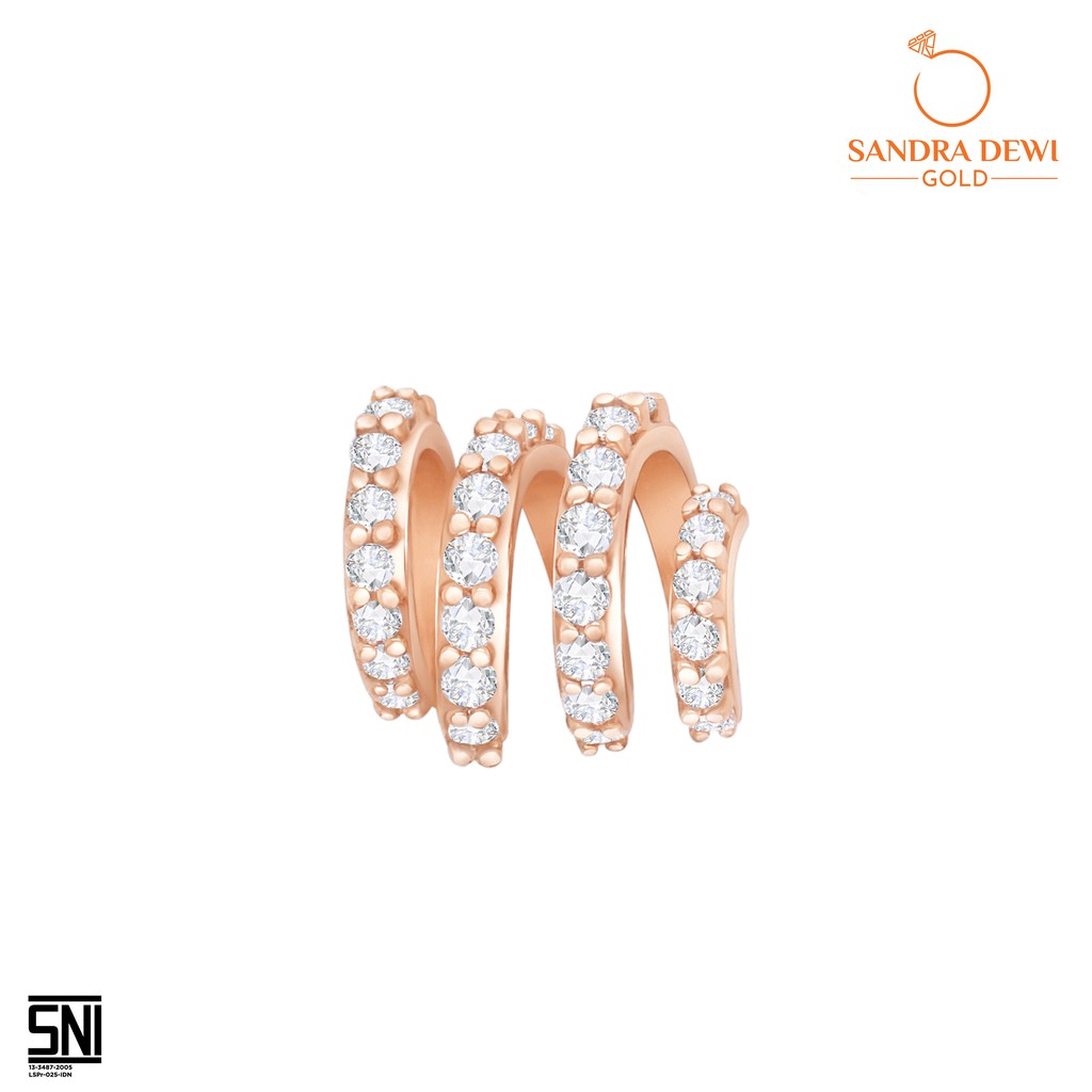 Liontin The Wave by Sandra Dewi Gold 18K PD200383