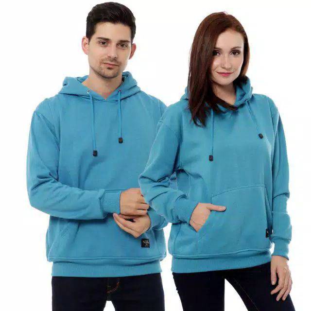 Sweater Hoodie Couple Polos  Pasangan Pria Ukuran M L XL 