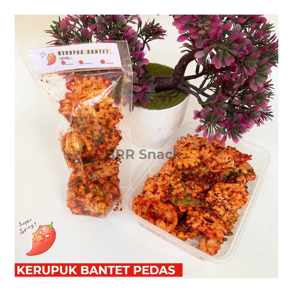 

(TERMURAH) krupuk Kerupuk SEBLAK Bintang bantet - khas mojokerto 80gr