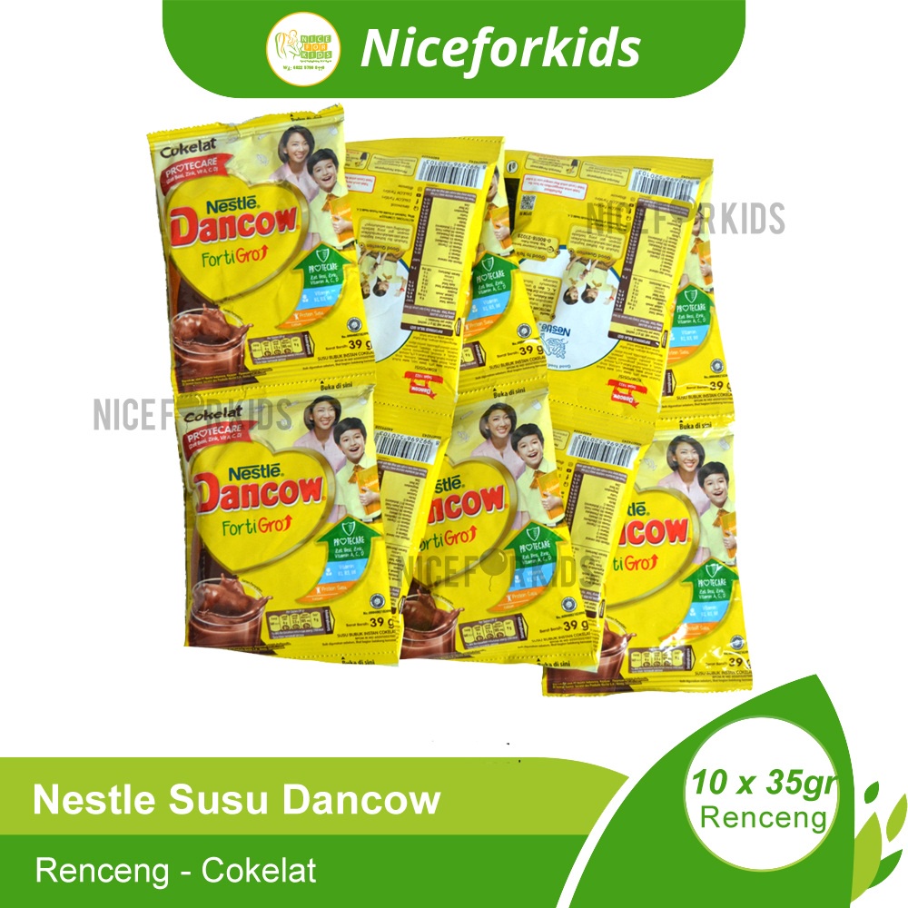 Nestle Susu Dancow FortiGro Renceng Isi 10 Sachet / Susu Anak