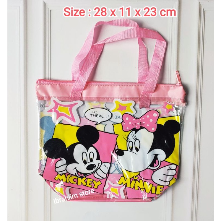 (ISI 12 PCS) TAS ANAK PEREMPUAN BTS BT21 / TAS ANAK KARAKTER / TAS NGAJI / TAS MENGAJI ANAK