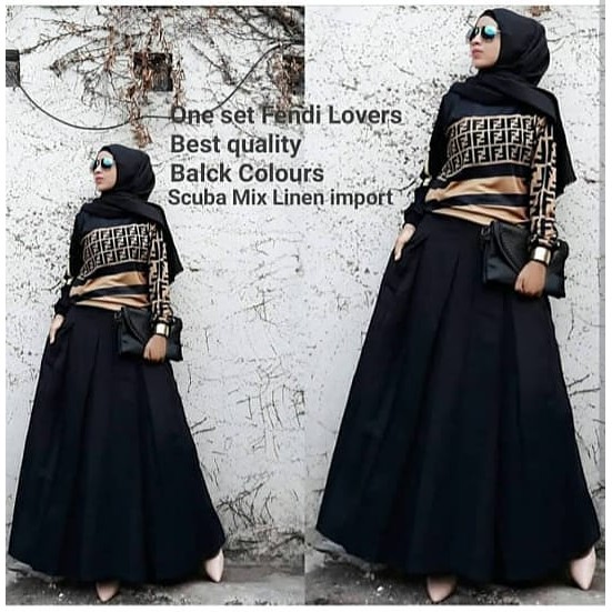 Gamis Fendi Temukan Harga Dan Penawaran Dress Online Terbaik