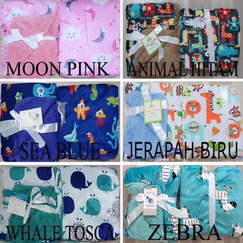 Selimut Double Fleece Harga Gosir