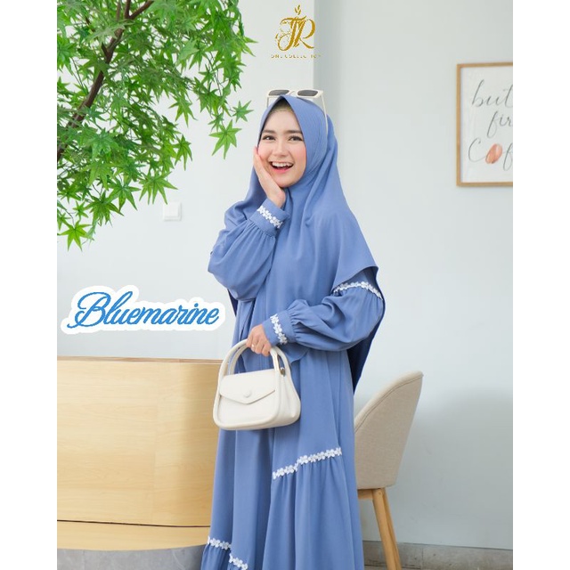 QHAIRA Syari Ori JR one collection/Gamis JR one /Gamis Set Hijab