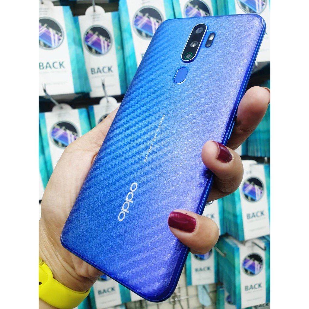 Back skin karbon atau gaskin carbon 3d pocophone f1 , anti gores anti jamur anti licin