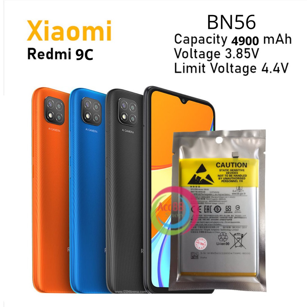 Batre Baterai Battery Original Redmi 9 9A 9C BN56