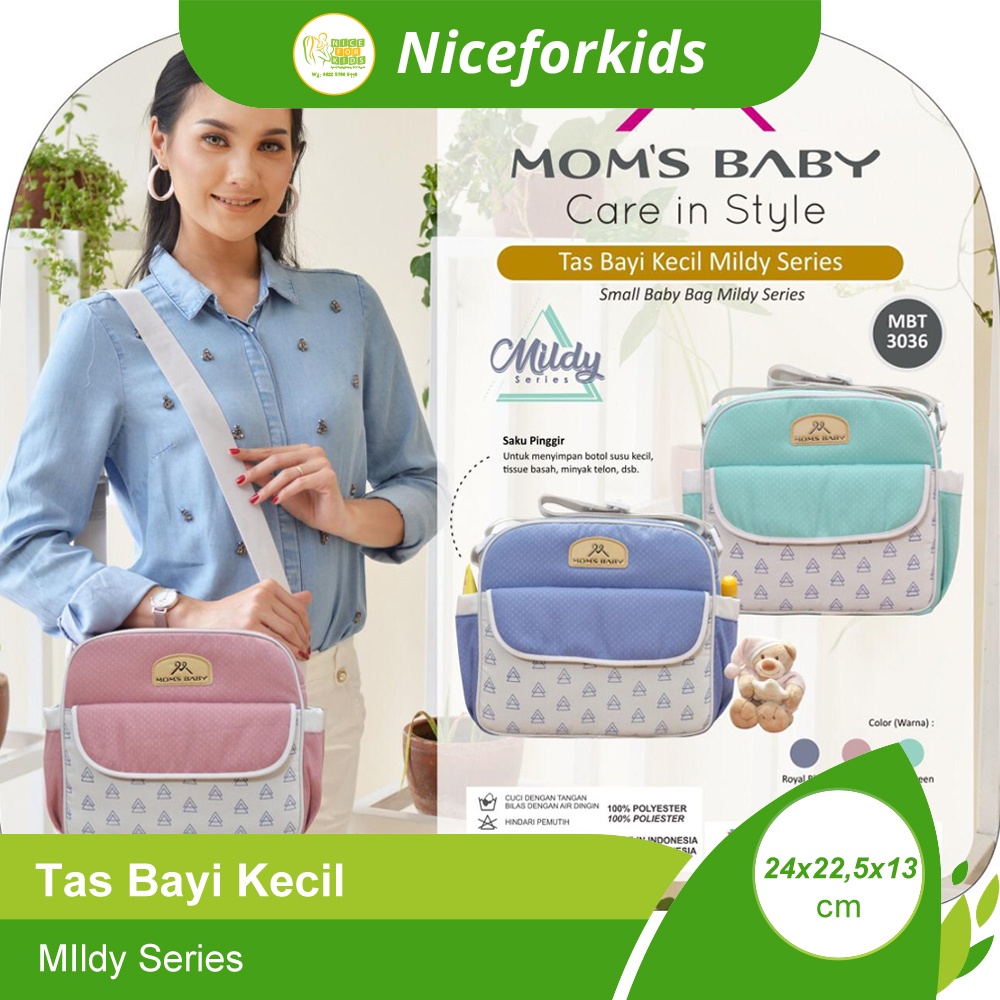 Mom's Baby Tas Bayi Keci Mildy Series MBT3036 / Tas Perlengkapan Bayi / Tas Baju Bayi