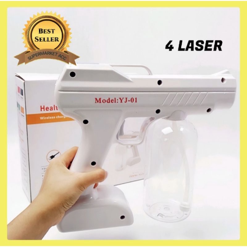 YJ-01 A NANO SPRAY GUN DESINFECTANT WIRELESS 4 LASER