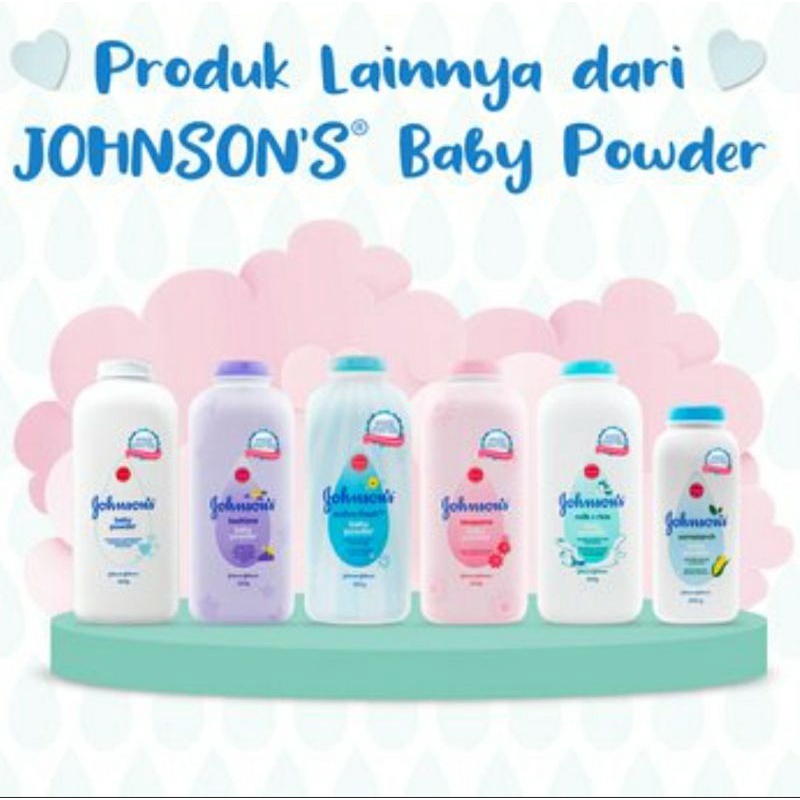 JOHNSONS POWDER I BEDAK TABUR BABY 500 GRAM