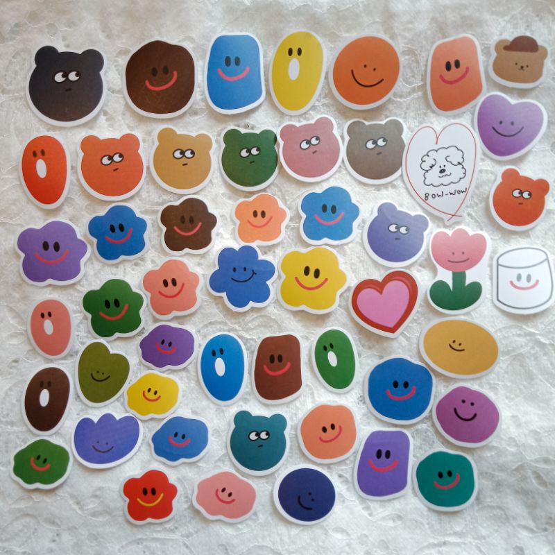 

STICKER MOTIF UNTUK SCRAPBOOK JOURNAL DIARY NOTES (1PC)
