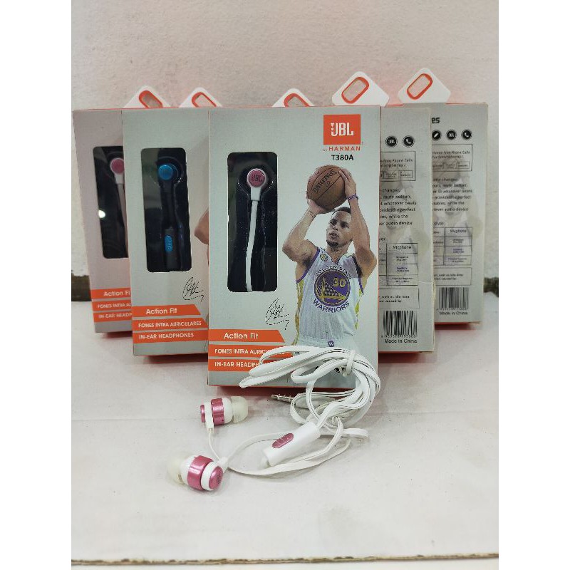 Handset handsfree earphone basket kode T380A