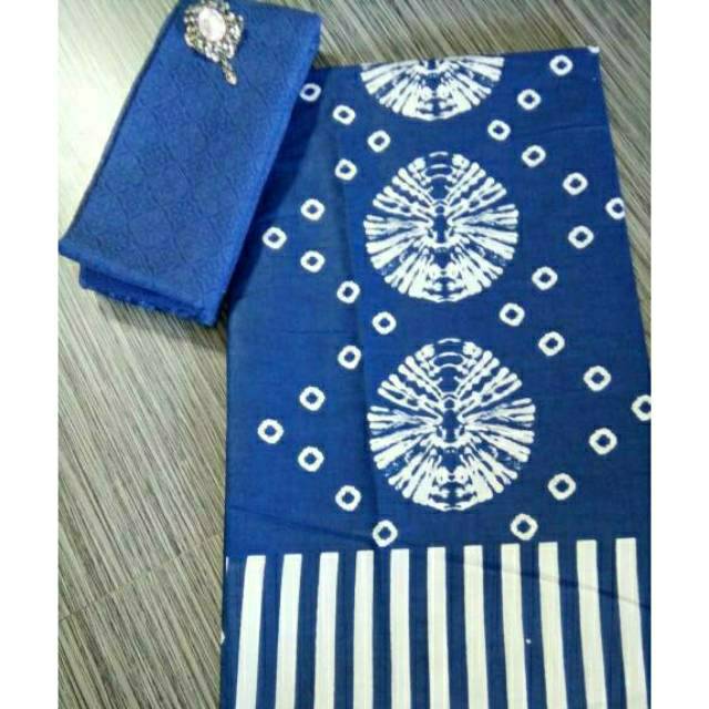 ATK KAIN  BATIK MOTIF JUMPUTAN  AYU EMBOS BATIK ASLI 