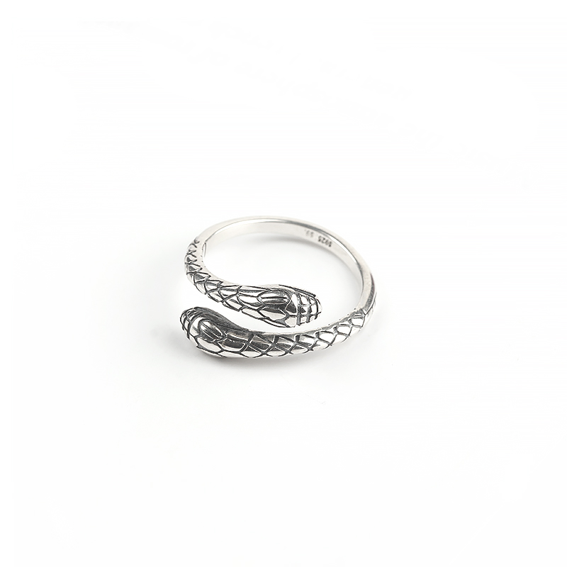 Snake Open Ring Simple  Trendy  Personality  Light Luxury  Adjustable