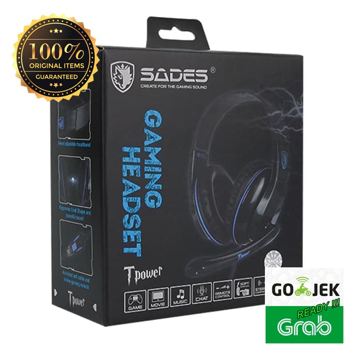 Headset Gaming Sades Tpower SA 701 Garansi Resmi