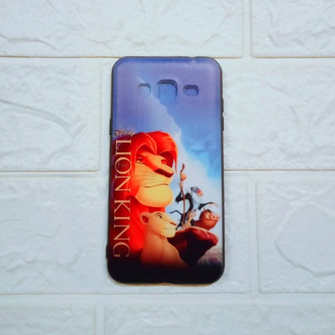 Case Handphone Samsung J3 Motif Kartun Lion King Realpict