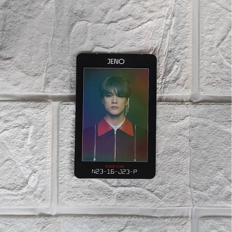 Ac jeno accesss card jeno arrival nct official photocard