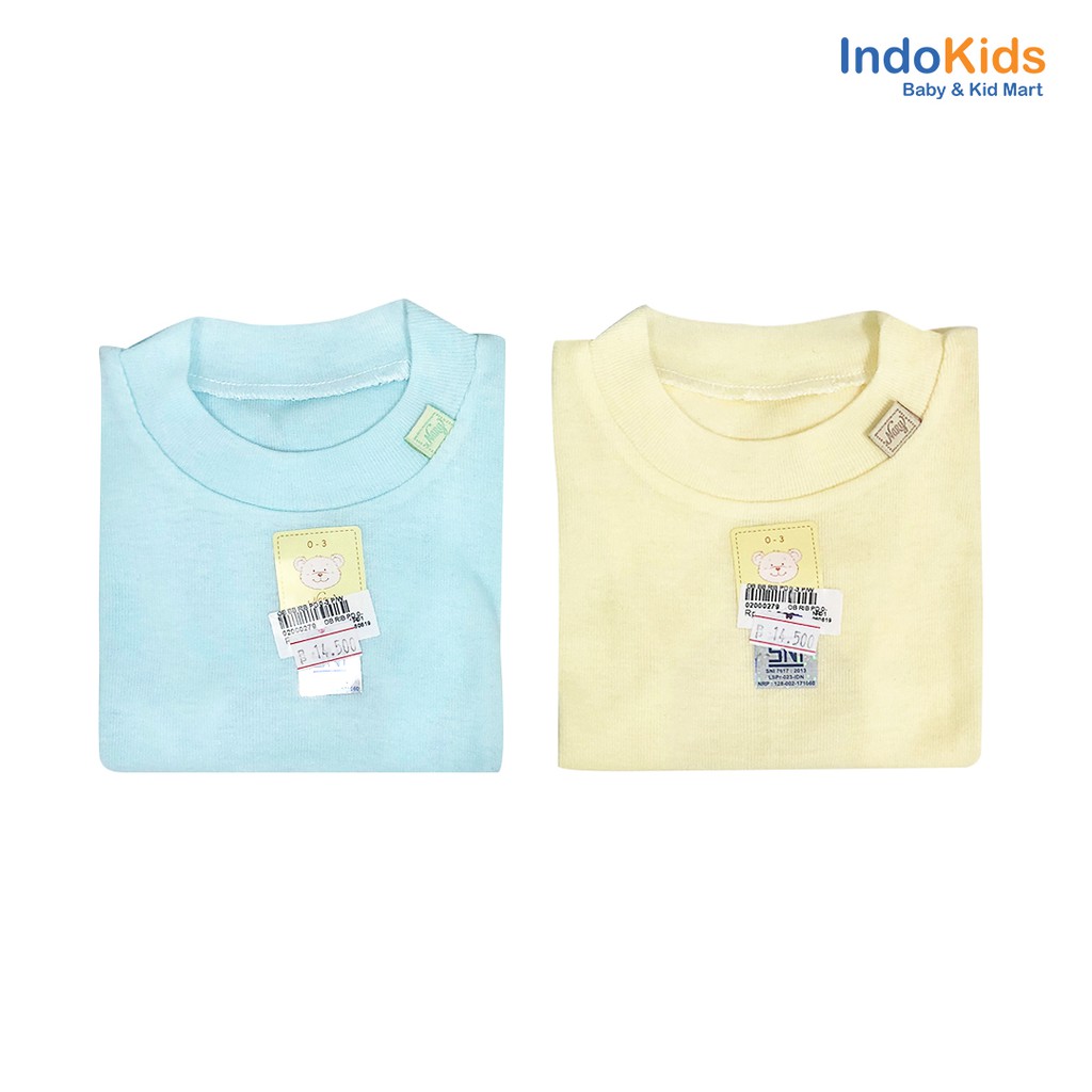 Nary Baju Oblong Bayi Lengan Pendek Polos