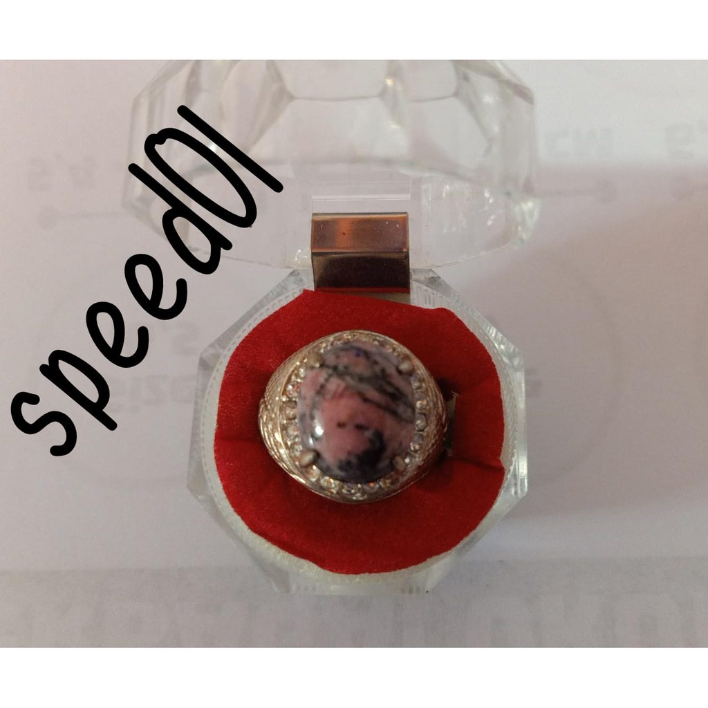 Cincin Batu Red Borneo Asli Kalimantan