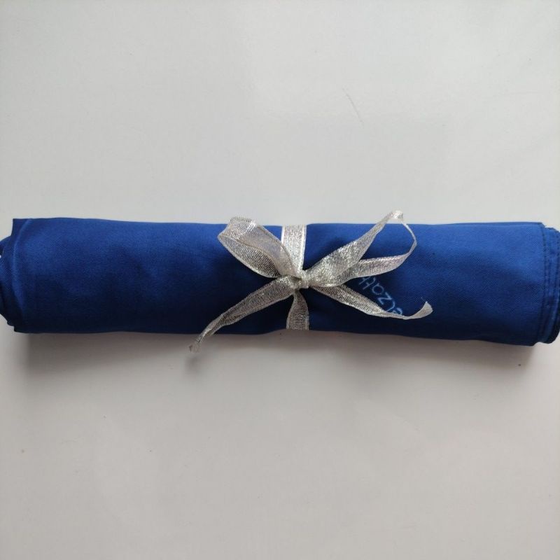 Kerudung Jilbab Hijab Elzatta Segi empat Polos Biru