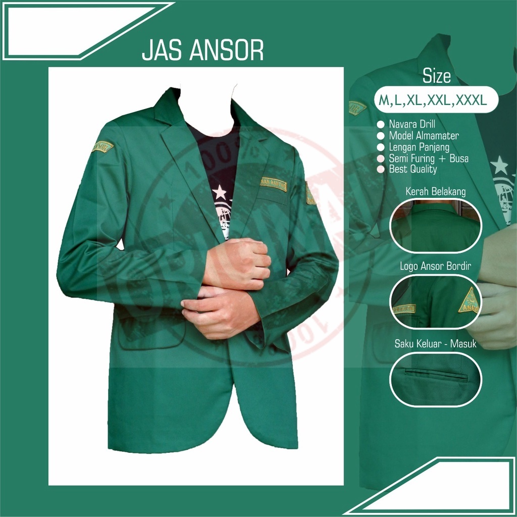 Jas Ansor Almamater Jas Ansor Original Jas Ansor